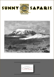 mountain-trekking-brochure cover for Sunny Safaris